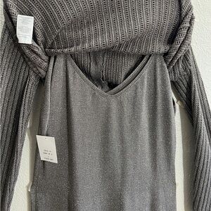 Taylor Metallic Knit Sweater